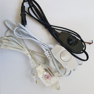 파이프랩 - DIY 파이프인테리어디머 중간스위치코드(검정,흰색,투명)자체브랜드